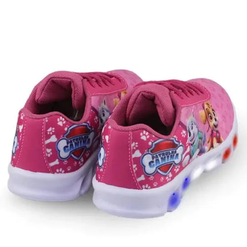 Tênis-Infantil-Feminino-Patrulha-Canina-Skye-de-Led-Antiderrapante-Raizza-Kids