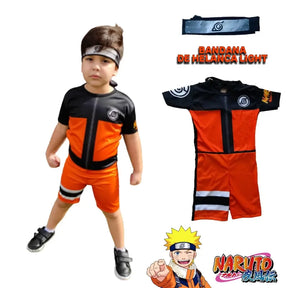 Fantasia Infantil Naruto com Bandana - Raizza