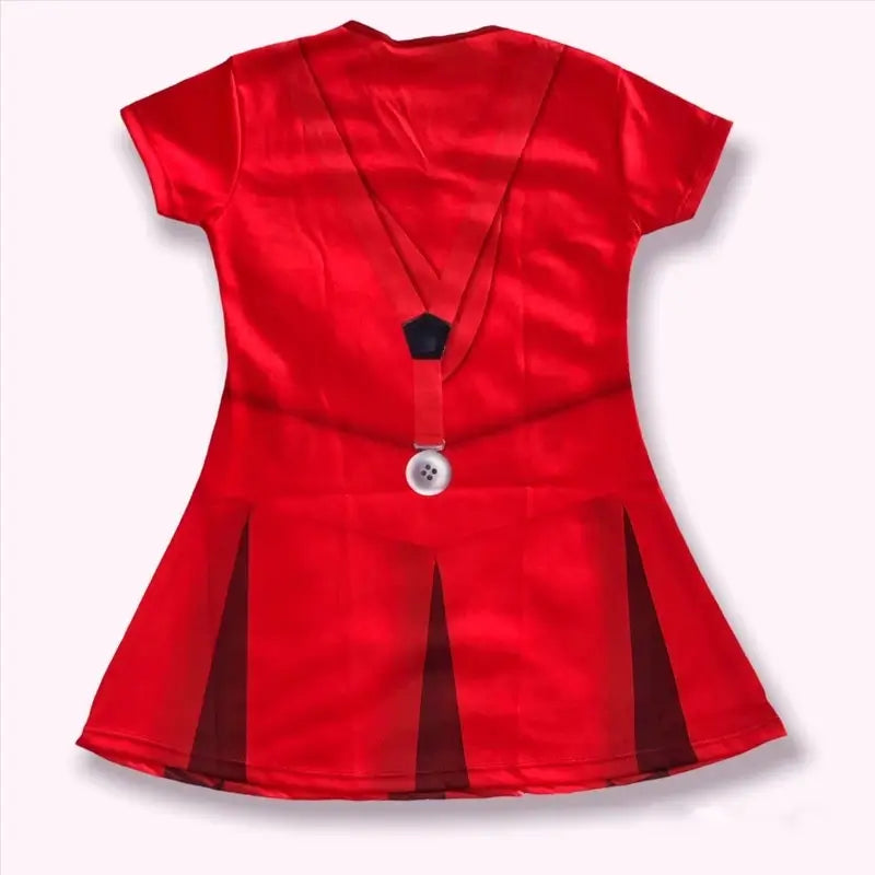 Fantasia Infantil Aventureira Vermelho - Raizza