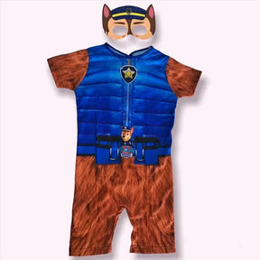 Fantasias Infantil Chase Patrulha Canina Azul Masculina