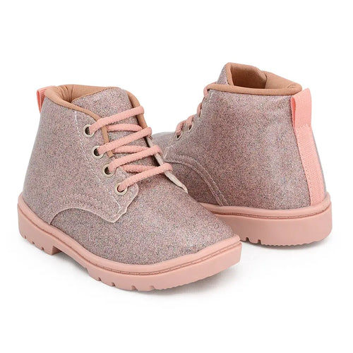 Bota-Coturno-Infantil-Feminina-Glitter-Rosa-Raizza-Kids