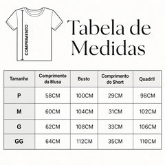 Pijama Feminino Noites Serenas