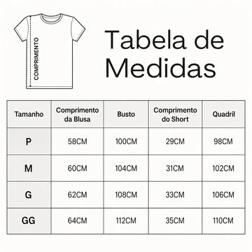 Pijama Feminino Cetim Ibiza