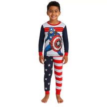pijama infantil capitao america raizza kids