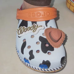 Sandália Woody Toy Story Infantil e Adulto Confortável Leve Antiderrapante