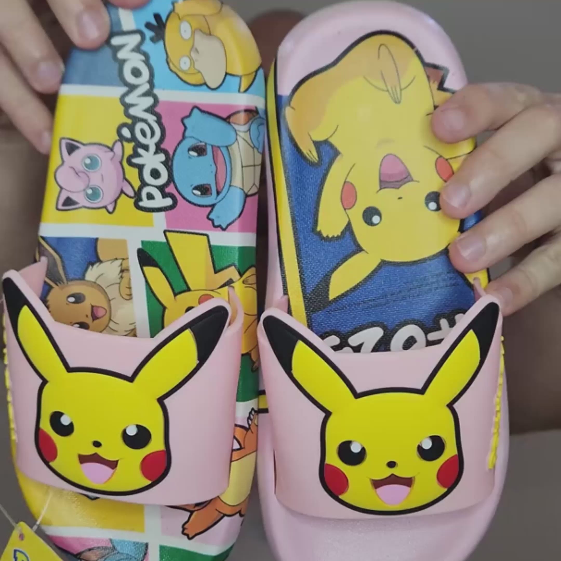 Chinelo Pikachu Pokemon Infantil