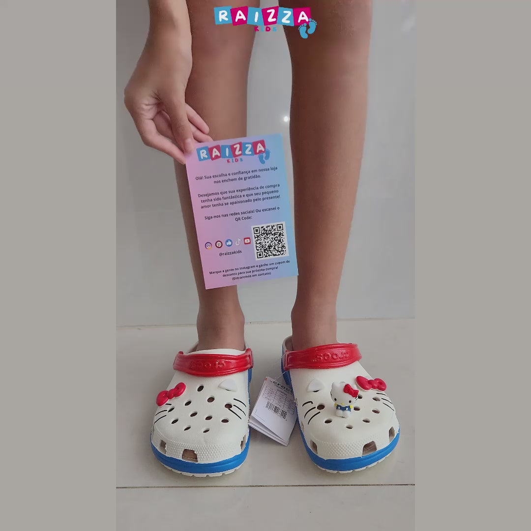 Sandália Hello Kitty Confortável
