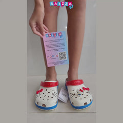 Sandália Hello Kitty Infantil e Adulto Confortável Leve Antiderrapante