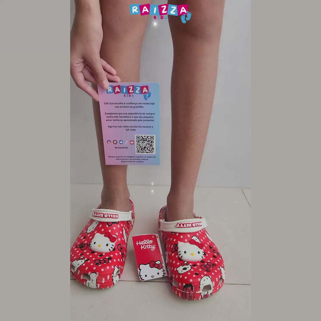 Sandália Hello Kitty
