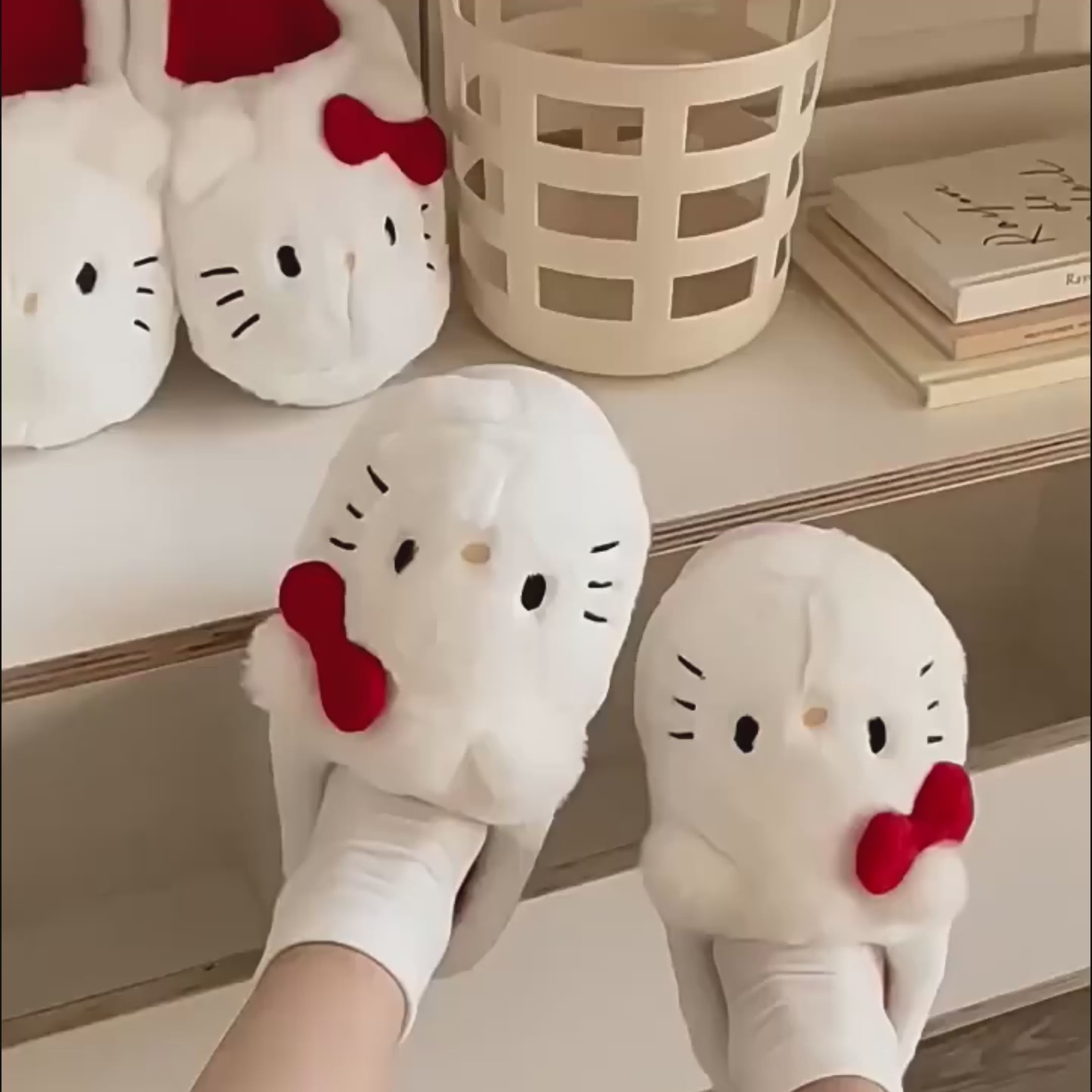 Pantufa Hello Kitty
