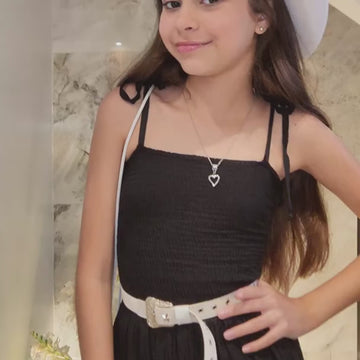 Bota Texana Infantil Rodeio com Cinto Fashion