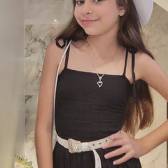 Bota Texana Infantil Rodeio com Cinto Fashion