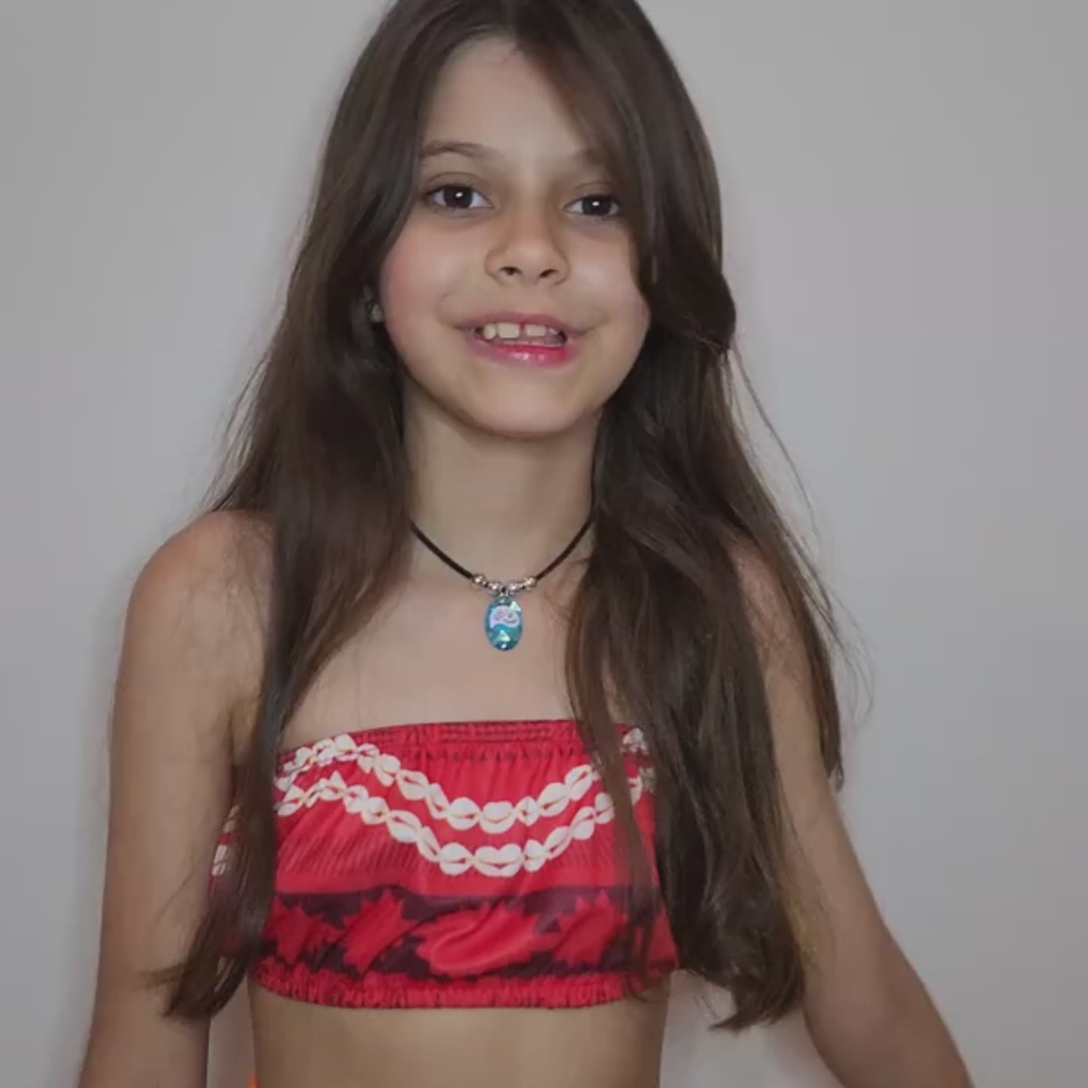 Fantasia Moana Infantil
