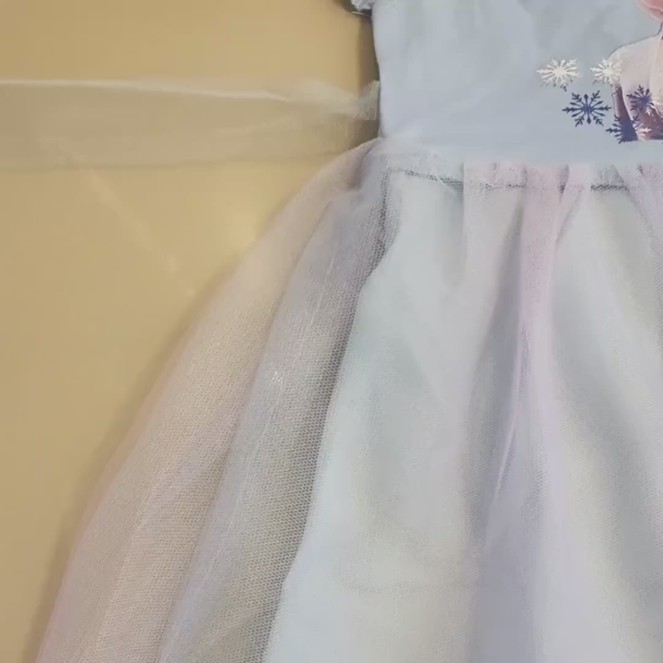Vestido Infantil Frozen