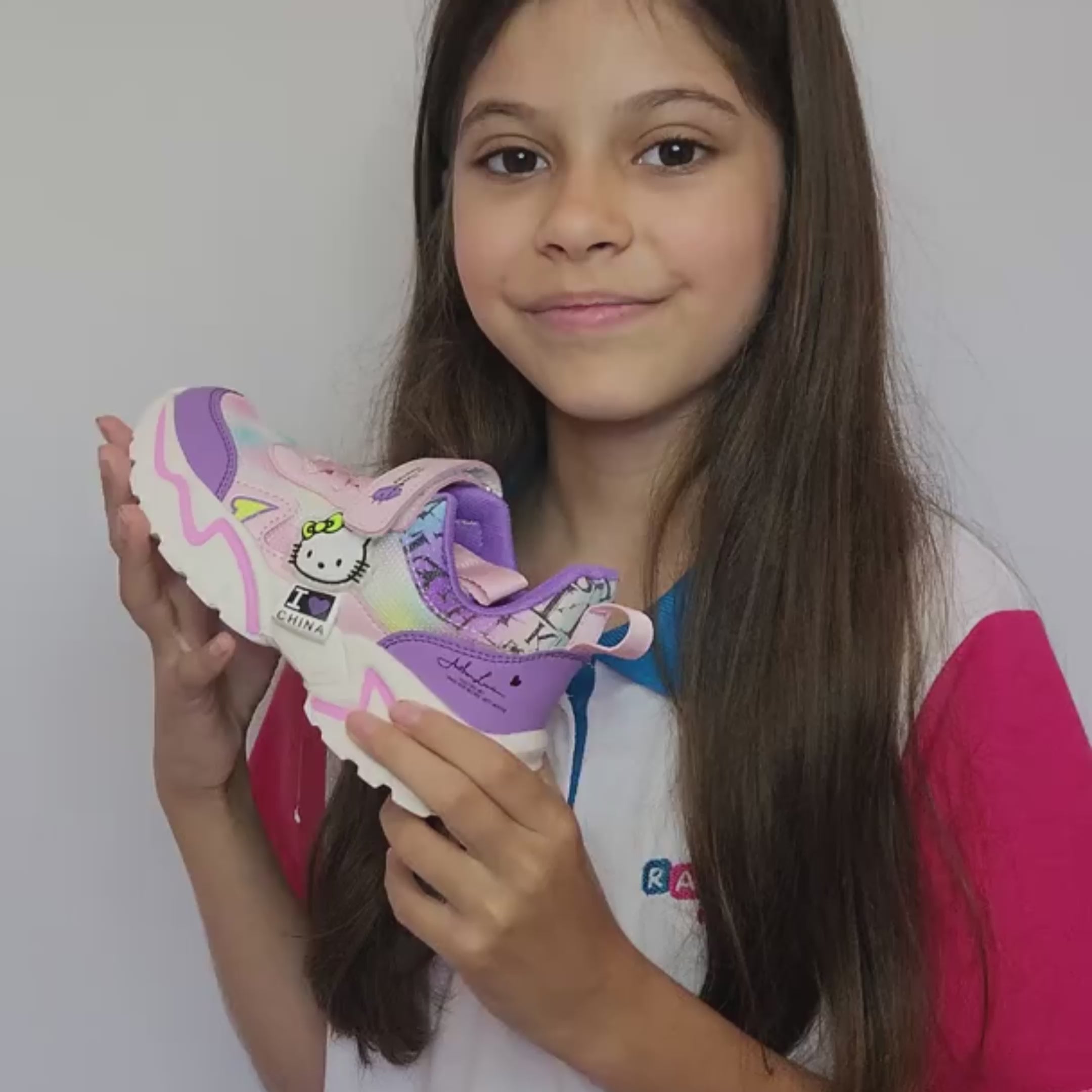 Tênis Infantil Feminino Hello Kitty