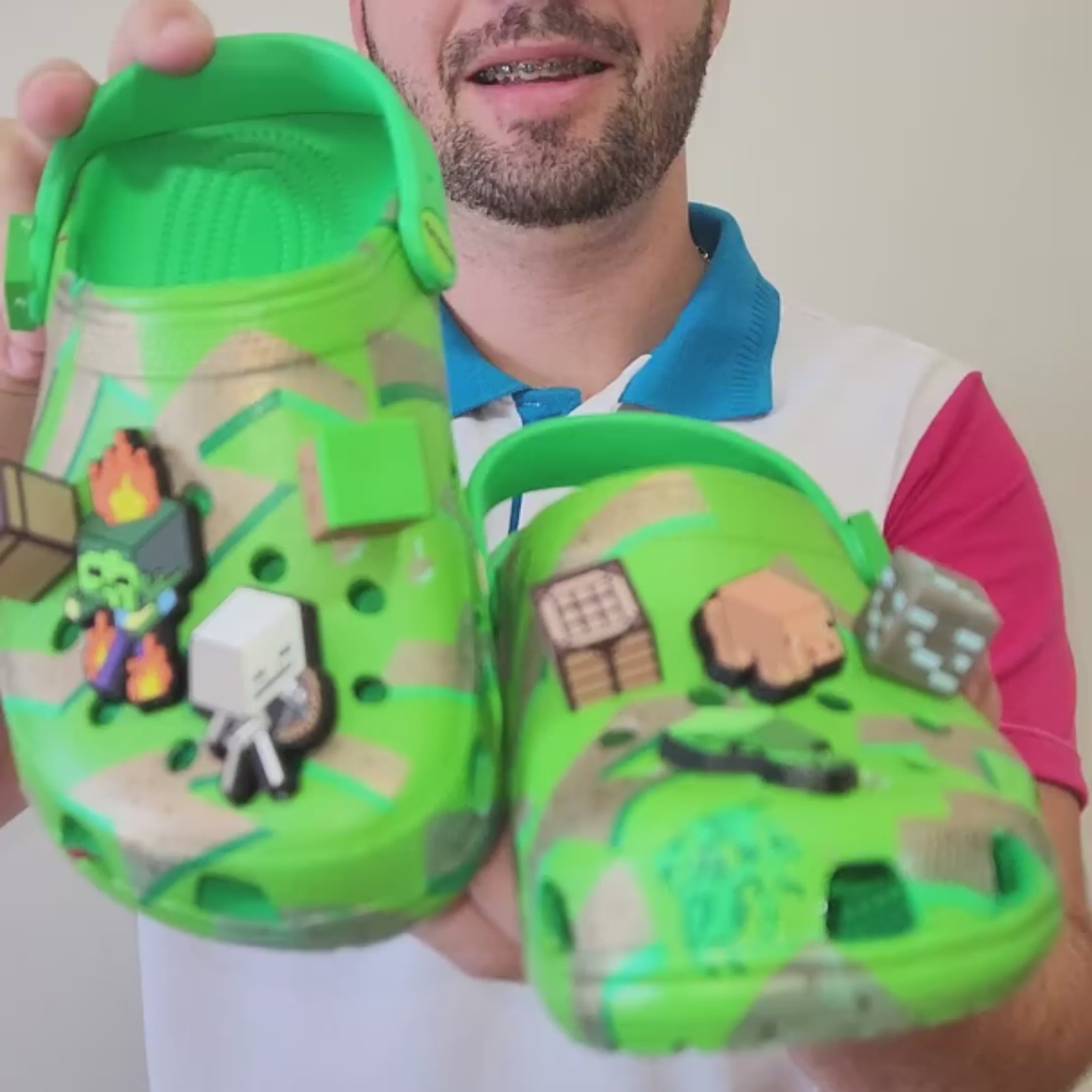 Sandália Minecraft