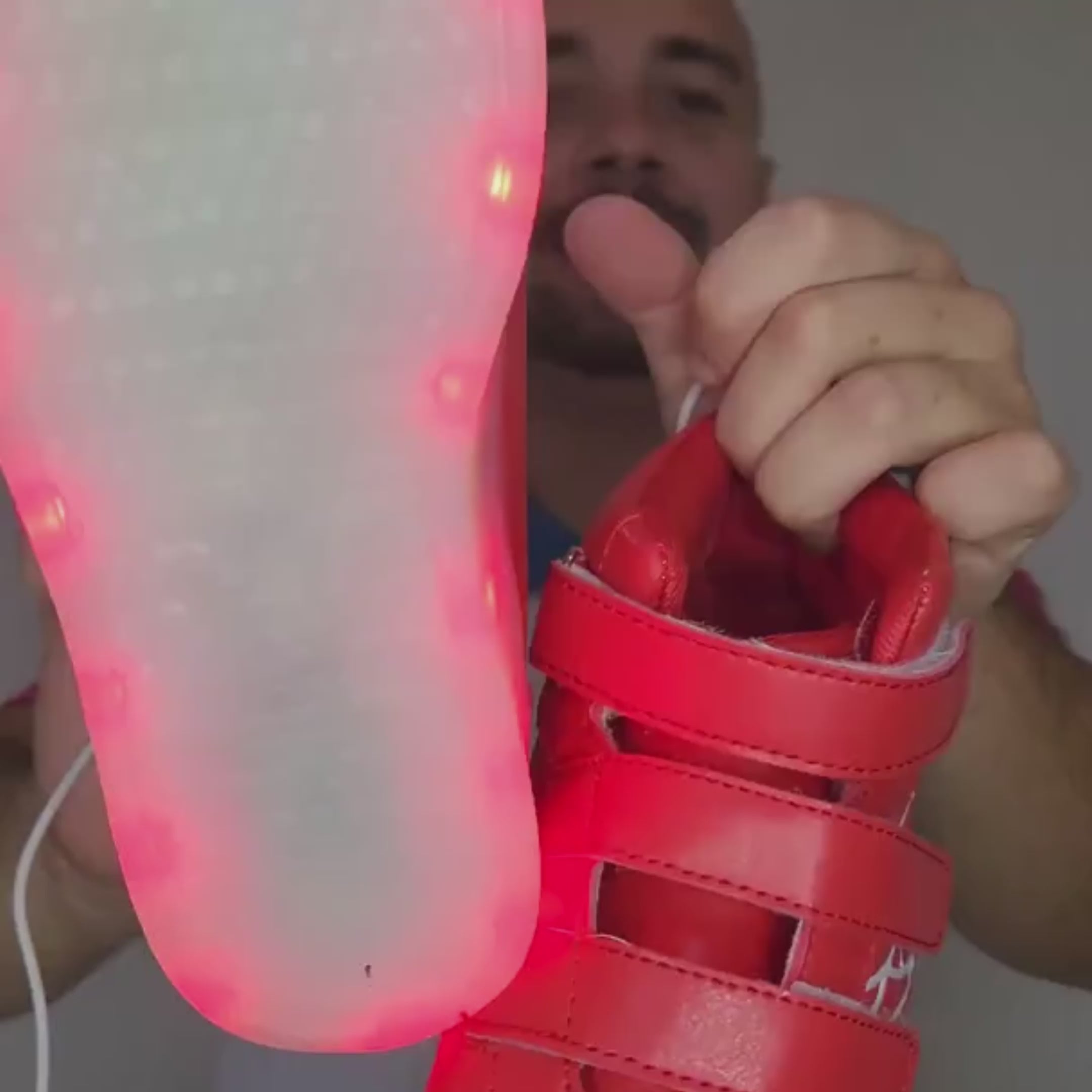 Tênis Infantil Masculino Sonic Led Asas