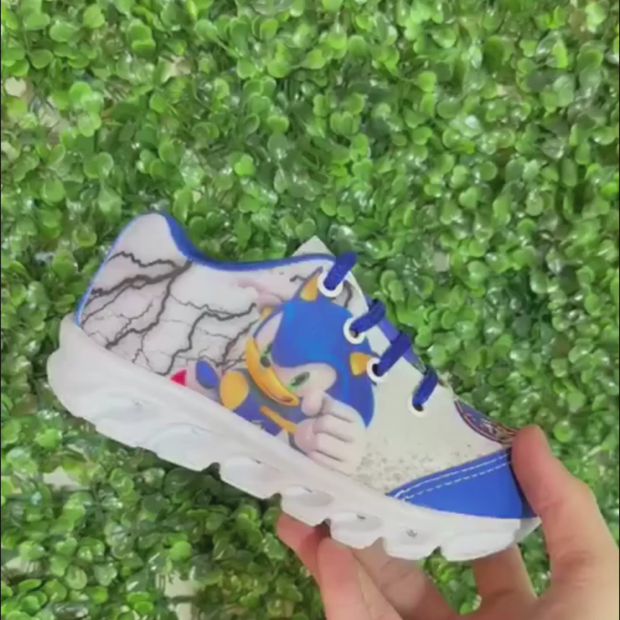 Tênis Infantil Masculino Sonic de Led