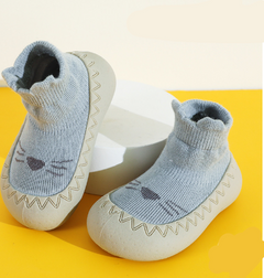 Sapato Meia Infantil Azul - Raizza